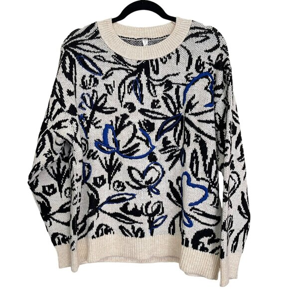 Anthropologie Floral Pop Sweater NEW Size XXS - Picture 5 of 7